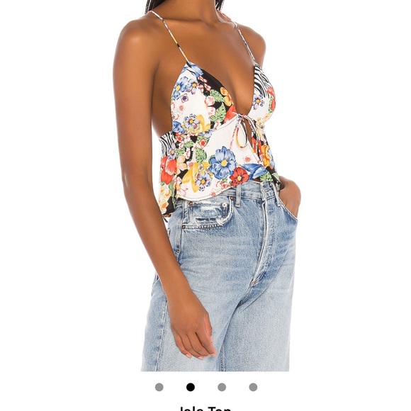 Tags on. Tie front top. - Picture 2 of 2